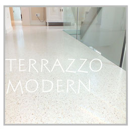 Moderner Terrazzo, Terrazzo modern, moderner Terrazzoboden