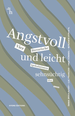 Das Bild zeigt das Cover von "Angstvoll und leicht sehnsüchtig".