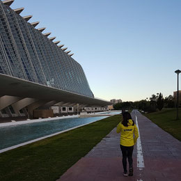 Anja Scherl in Valencia