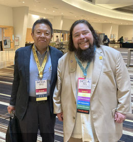 NCDA President Marty Apodaca and Sakuma