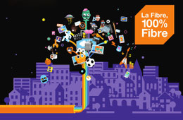 Fibre Orange, un réseau 100 % Fibre.