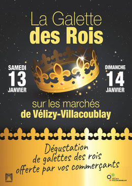 La Galette des Rois - Marchés de Vélizy-Villacoublay.