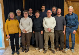 Evi Wurdack, Rosi Pretzl, Gaby Strasser, Martin Wurdack jun, Claudia Schubert, Manu Egerer, 1. Vorstand Roland Spindler, Roland Pöppl, Jonas Spindler , Franz Pretzl