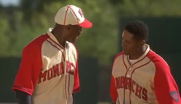 Una scena del film “ Soul of the Game” (1996)