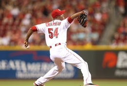 Nella foto Aroldis Chapman ( da sportsworldrepor)