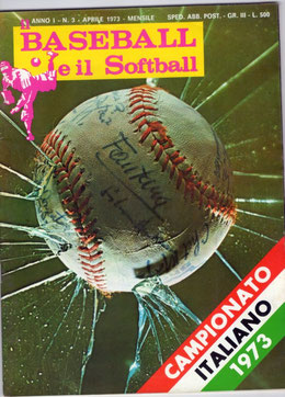 “Il Baseball e il Softball” con l'editoriale di Everardo Dalla Noce