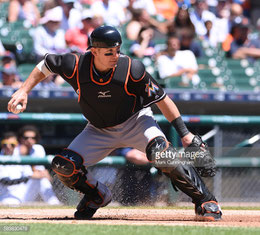 Nella foto Jeff Mathis neo acquisto dei Dbacks (Getty Images)