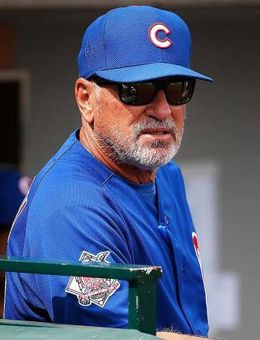 Nella foto Joe Maddon, Chicago Cubs (Getty Images)