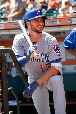 Nella foto Kris Bryant (Foto da whiskeyriff.com)