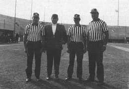 Nella foto da sinistra: Faraone - De Franceschi - Maretti - Shirman (tratta da Il baseball, la sua storia e Nettuno)