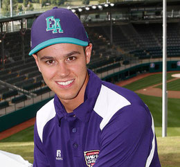 Nella foto Marco Bortolotti alle Little League World Series 2016, giovane coach emergente - Attualmente è responsabile tecnico delle giovanili del Godo