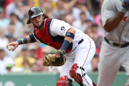 Nella foto Jarrod Saltalamacchia