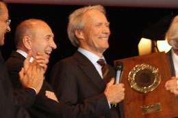 Festival Lumière à Lyon en 2009, avec Clint Eastwood, en invité d'honneur 