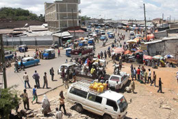 Bus stations in Ethiopia look ike this most of the time. Dante Harker