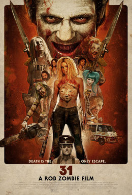 31 de Rob Zombie - 2016 / Horreur 