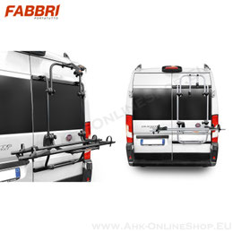 Ski- % Fahrradträger für Kastenwagen, Transporter und Camper, für die Monateg direkt an den Flügeltüren