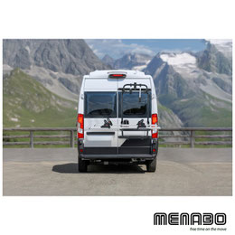 Fahrradträger Menabo Tremont für Kastenwagen & Camper – für 2 Fahrräder / E-Bike
