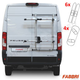 Ski- und Fahrradträger in einem System Für den Transport von bis zu 6 Paar Ski oder 4 Snowboards,