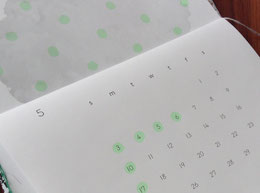 hiyomi circle calendar -May 2015