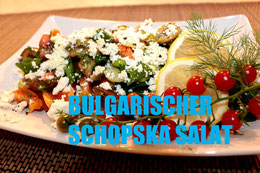 Bulgarien bulgarische küche rezept shopska schopska vegetarisch rohkost