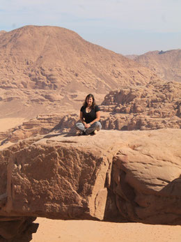 Herausforderung für die Seele: Wadi Rum.
