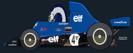 François Cevert by Muneta & Cerracín