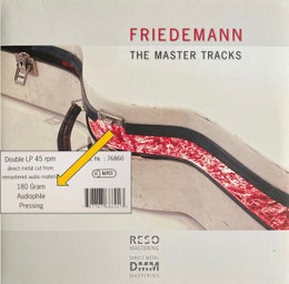 180g-Album "FRIEDEMANN - THE MASTER TRACKS" (1st. GER 2015)