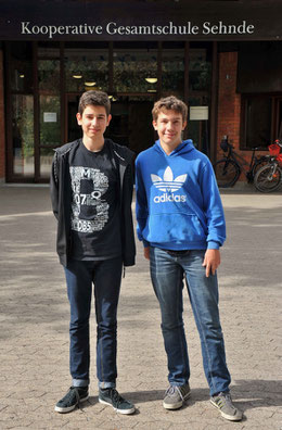 Mit den Schülersprechern Massi Husen und Taylor Hoare wurde eine neue Doppelspitze gewählt.