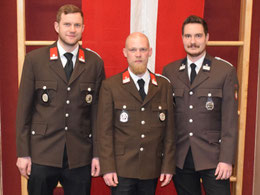 Das Kommando der FF Kasten im Jahr 2026.