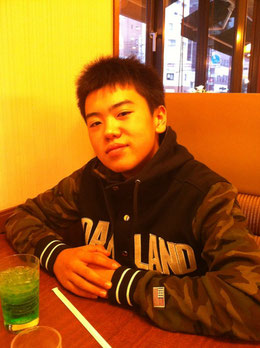 先月の誕生日(15歳)の時の写真