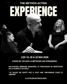 Stage comédien paris, method acting Paris, The Actors Studio, Lee Strasberg, Méthode Lee Strasberg, Lee Strasberg Method, LSA PARIS