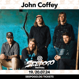 Die Band John Coffey tritt beim SEEPOGO 2024 auf