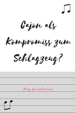 Kind Schlagzeug oder Cajon lernen