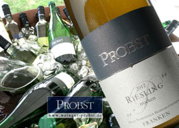 Weinflasche des Weingutes Probst aus Markt Nordheim