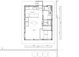 11坪の平屋平面図