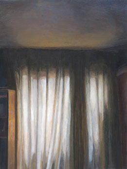 fenster, 2020, Öl auf Polyester, 40×30cm