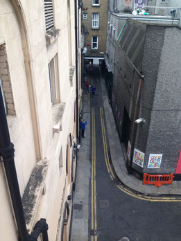 View from theater window