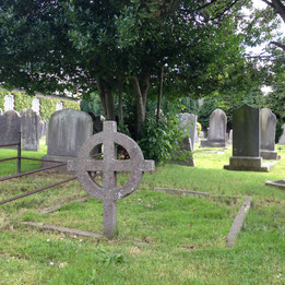 Celtic cross in Drumcondra cemetary