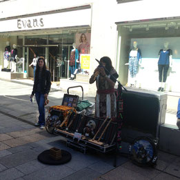 Peruvian busker