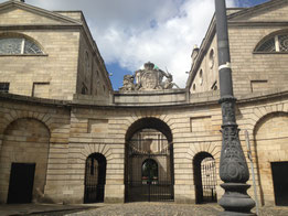 Temple entrance