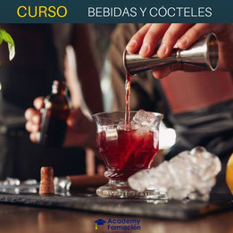 curso de bebidas y cócteles