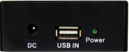 USB2.0延長器 ホストユニット 前面