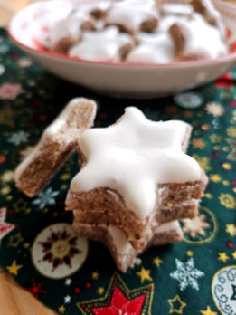Weihnachtsplätzchen Zimtsterne selbstgemacht