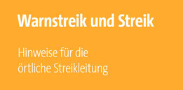 Tarifrunde 2023 TVöD Hinweise Streikleitung