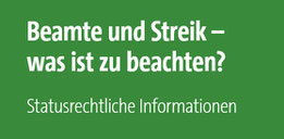 Beamte und Streik
