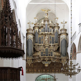 Stralsund, St. Marien, Orgel von Friedrich Stellwagen
