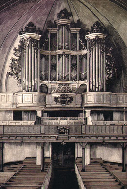Die von Haupt geschätzte Wagner-Orgel in der Parochialkirche zu Berlin.