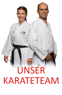 Karateteam der Karateschule Gina Rauh-Förster in Hannover.