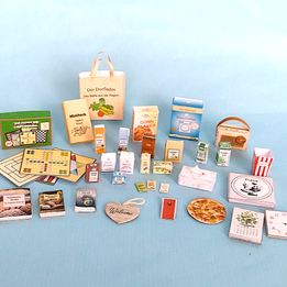 Miniatur-Verpackungen und Zubehör basteln