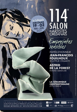 Claude Rossignol - Affiche Salon des Artistes Orléanais 2021